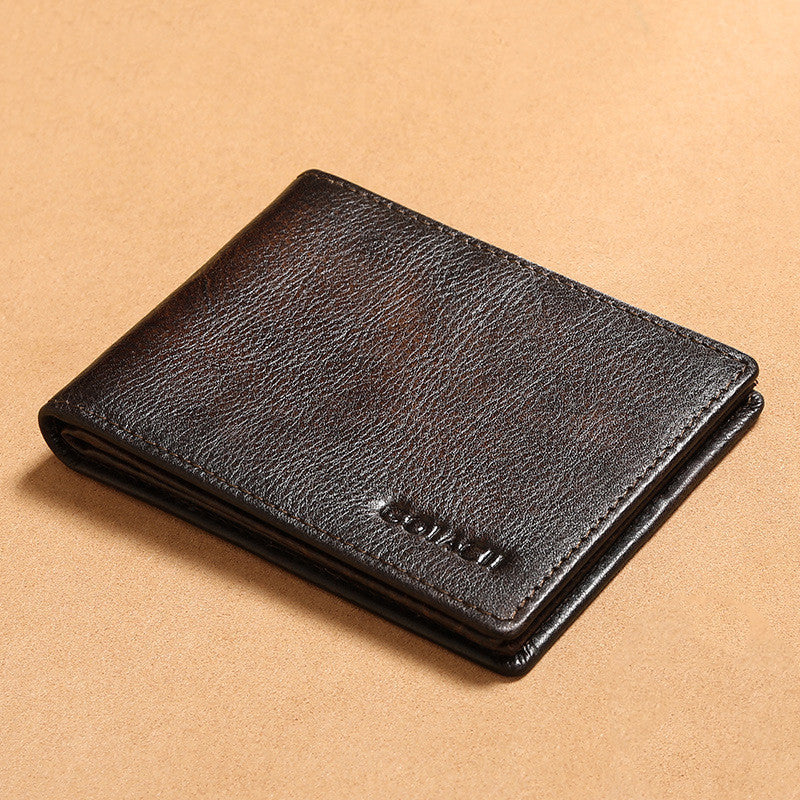 Leather Card Holder – Driver’s License & ID Wallet
